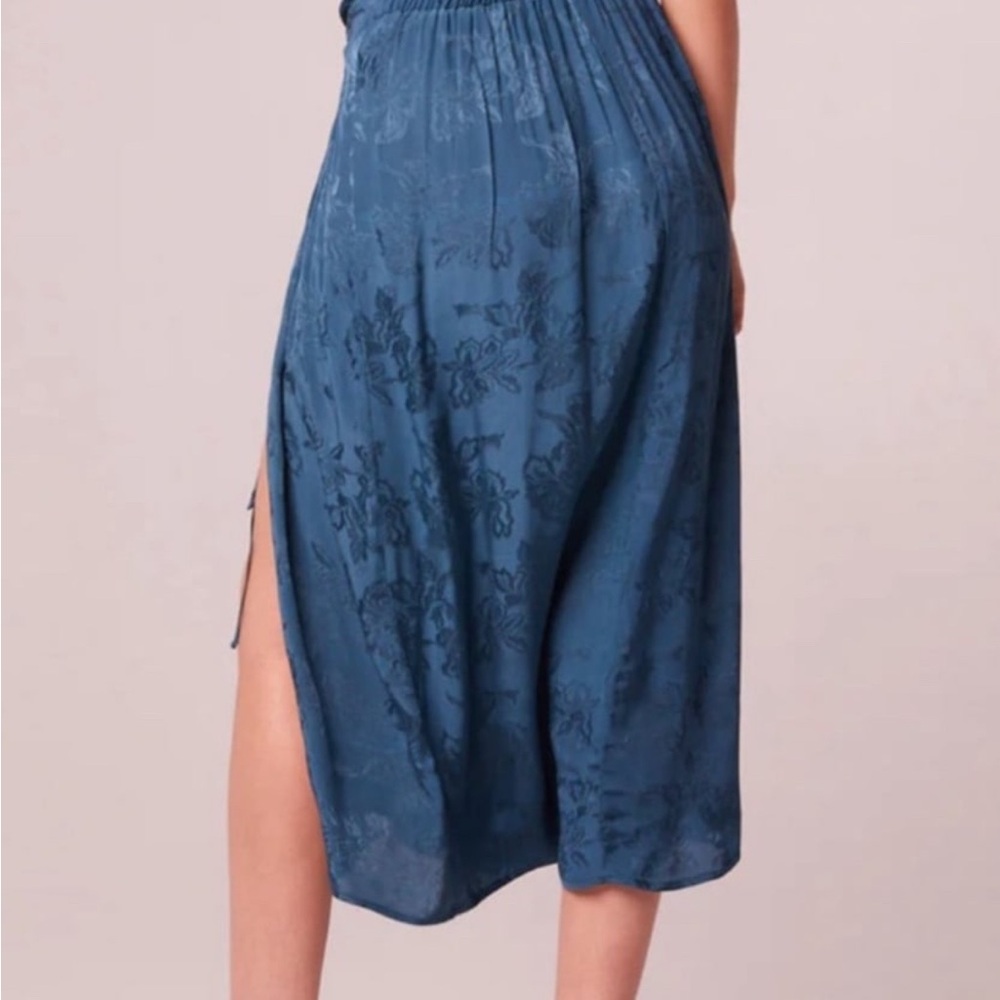 Band of Gypsies Asymmetrical Blue Skirt - Picture 3 of 8